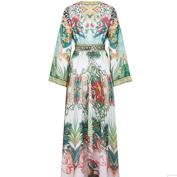 Miss Rosier Floral and Animal Print Maxi Dress - Picture 3 of 13